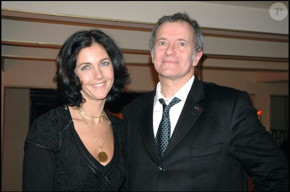 Cristiana Reali et Francis Huster lors de la projection du téléfilm "Chat bleu, chat noir" au Théâtre du Ranelagh.

ELSA GUARDIA / BESTIMAGE
