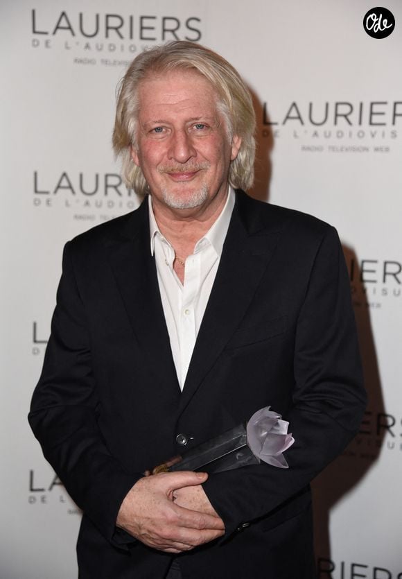 Patrick Sébastien lors de la 24e cérémonie des Lauriers de l'audiovisuel, au Théâtre Marigny, à Paris, le 11 février 2019. Photo Alain Apaydin/Abacapress.com