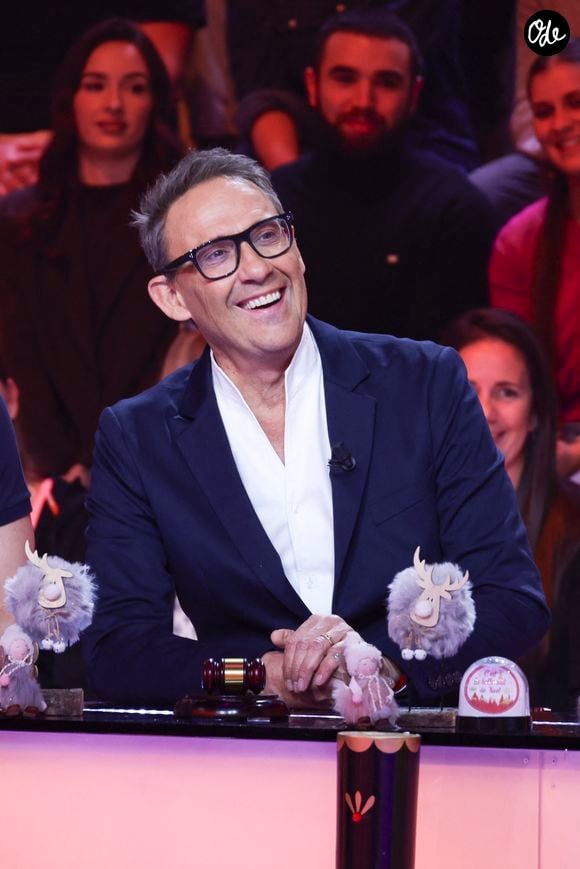 Julien Courbet, sur le plateau de "TBT9" présenté par C.Hanouna, et diffusé en direct sur W9, Paris, France, le 26 novembre 2025.

© Jack Tribeca / Bestimage