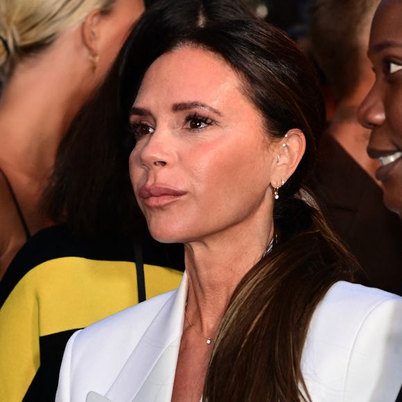 Victoria Beckham à l'avant-première de la série documentaire Beckham, le 3 octobre 2023. AGENCE / BESTIMAGE
