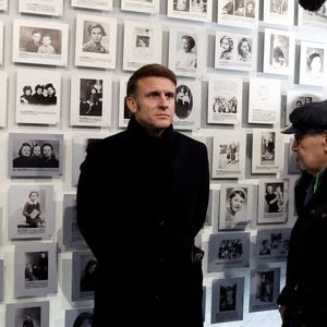 Arno Klarsfeld - Serge Klarsfeld - Le président Emmanuel Macron et sa femme Brigitte Macron ont visité le pavillon français. Commémorations du 80ème anniversaire de la libération du camp de concentration et d'extermination nazi d'Auschwitz-Birkenau par l'Armée rouge à Oswiecim en Pologne le 27 janvier 2025.

© Dominique Jacovides / Bestimage