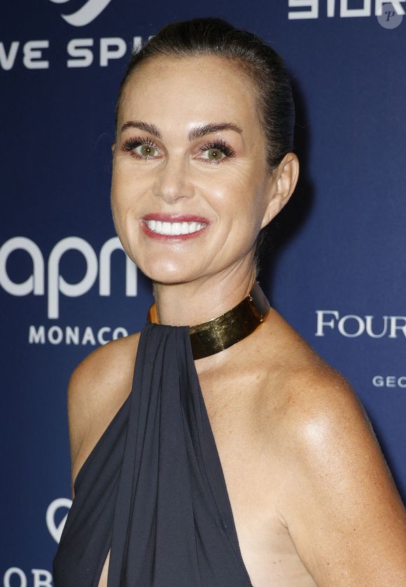 Laeticia Hallyday 
La soirée GLOBAL GIFT GALA au Four Seasons George V à Paris samedi 5 octobre 2024.
Christophe Aubert via Bestimage