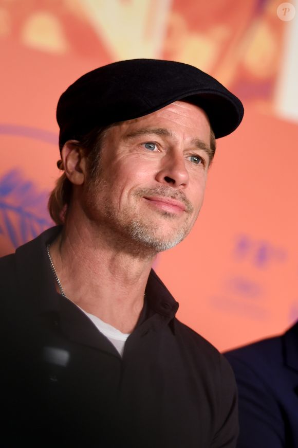 Brad Pitt à la conférence de presse du film Once upon a time in Hollywood  lors du 72ème Festival International du film de Cannes. Le 22 mai 2019 
© Jacovides-Moreau / Bestimage