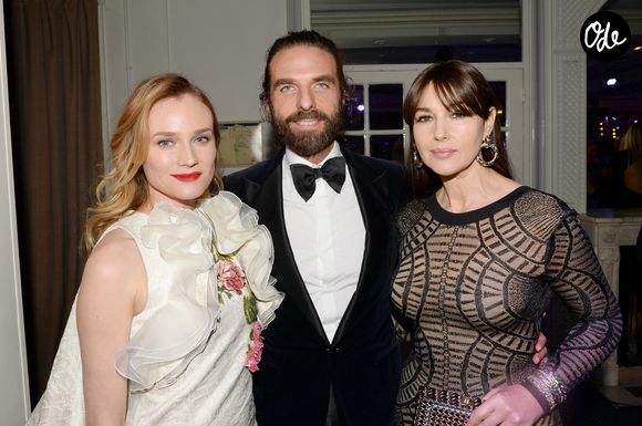 Diane Kruger, John Nollet et Monica Bellucci - Dîner de la mode 2016 pour le Sidaction au pavillon d'Armenonville à Paris, le 28 janvier 2016. © Rachid Bellak/Bestimage

|RB - Dîner de la mode 2016 pour le Sidaction au pavillon d'Armenonville à Paris