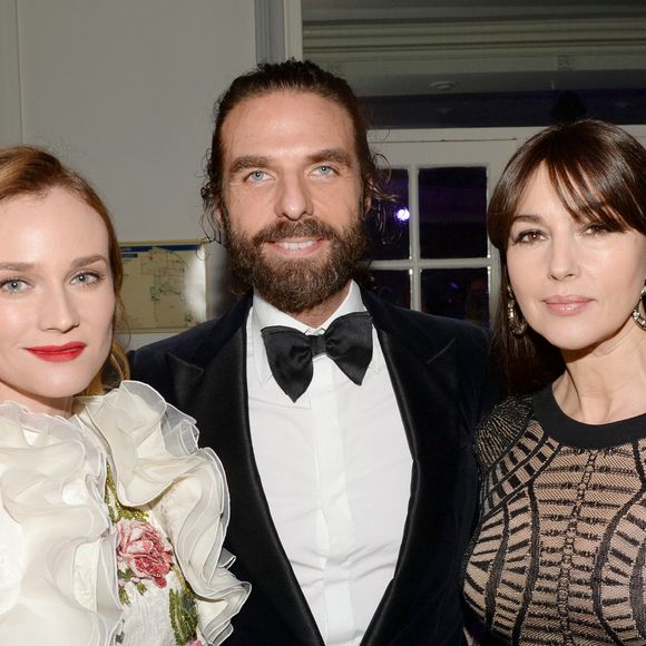 Diane Kruger, John Nollet et Monica Bellucci - Dîner de la mode 2016 pour le Sidaction au pavillon d'Armenonville à Paris, le 28 janvier 2016. © Rachid Bellak/Bestimage

|RB - Dîner de la mode 2016 pour le Sidaction au pavillon d'Armenonville à Paris