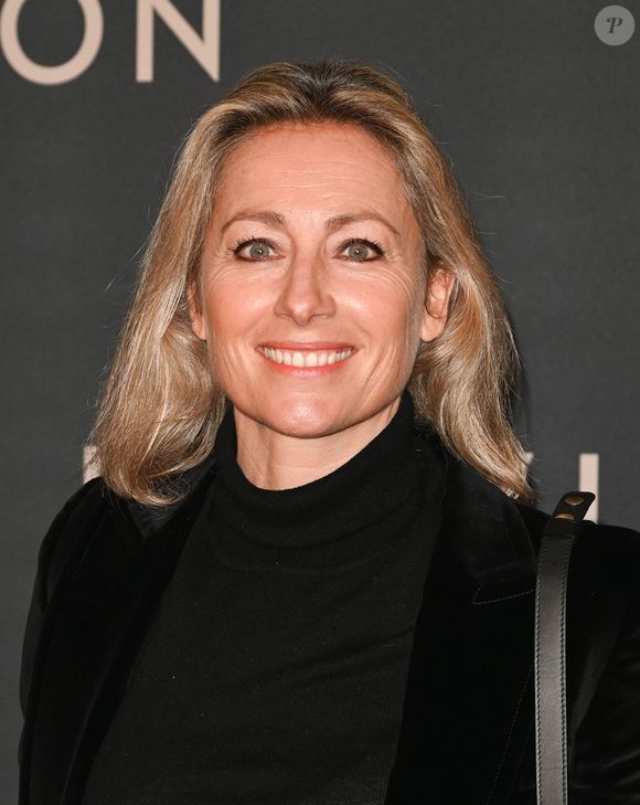 Anne-Sophie Lapix à la première du film "Babylon" au cinéma Le Grand Rex à Paris, France, le 14 janvier 2023. © Coadic Guirec/Bestimage