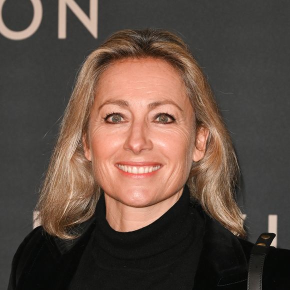 Anne-Sophie Lapix à la première du film "Babylon" au cinéma Le Grand Rex à Paris, France, le 14 janvier 2023. © Coadic Guirec/Bestimage