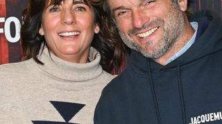 Estelle Denis : Son compagnon Marc Thiercelin et de son ex Raymond Domenech réunis, ils s'enjaillent même ensemble