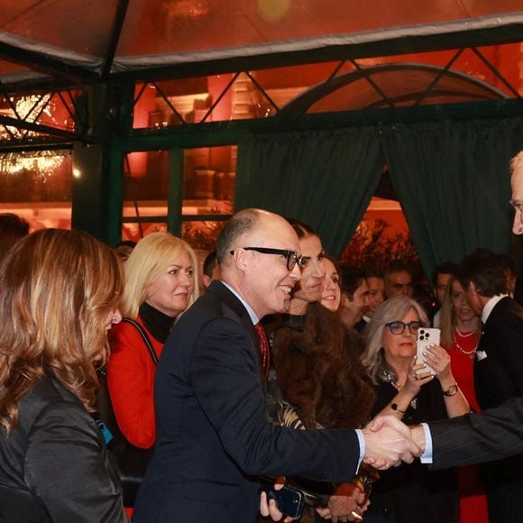 Le roi Felipe VI d'Espagne à l'Académie royale d'Espagne à Rome le 10 décembre 2024.