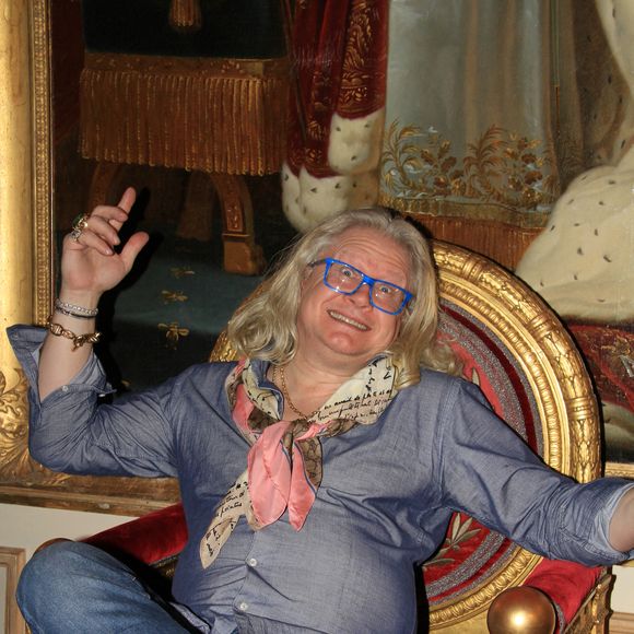Exclusif - Pierre-Jean Chalençon - People lors d'une soirée cocktail chez Pierre-Jean de Chalençon au Palais Vivienne à Paris. Le 2 février 2022