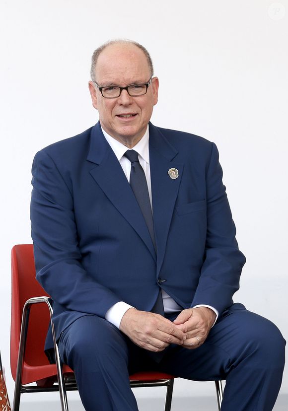 Le prince Albert II de Monaco - Cérémonie d'ouverture de la 6ème édition des Rencontres des Sites Historiques Grimaldi de Monaco, et remise des Trophées aux Officiels le 14 juin 2025. 
© Caudia Albuquerque / Bestimage