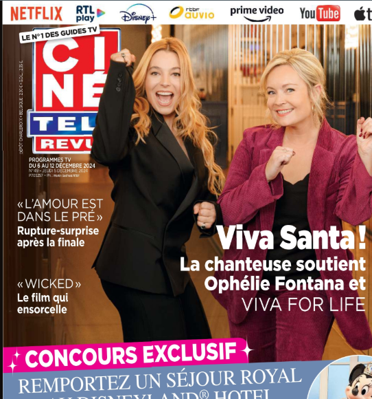 Couverture du magazine "Ciné Télé Revue" du 5 décembre 2024