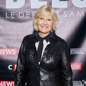 Aujourd'hui, elle admet avoir été "sentencieuse"
Catherine Ceylac au photocall de la soirée Ciné-concert symphonique "Alain Delon, le dernier Samouraï" au Palais des congrès à Paris le 8 novembre 2024 le jour de son anniversaire. © Jacovides / Moreau / Bestimage