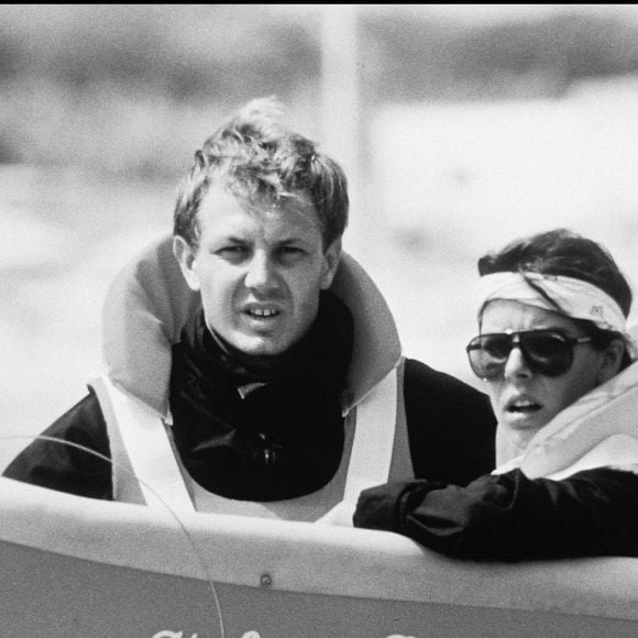 Stefano Casiraghi, le défunt mari de Caroline de Monaco, passionné depuis toujours par la mer. (archive)
©AGENCE / BESTIMAGE
