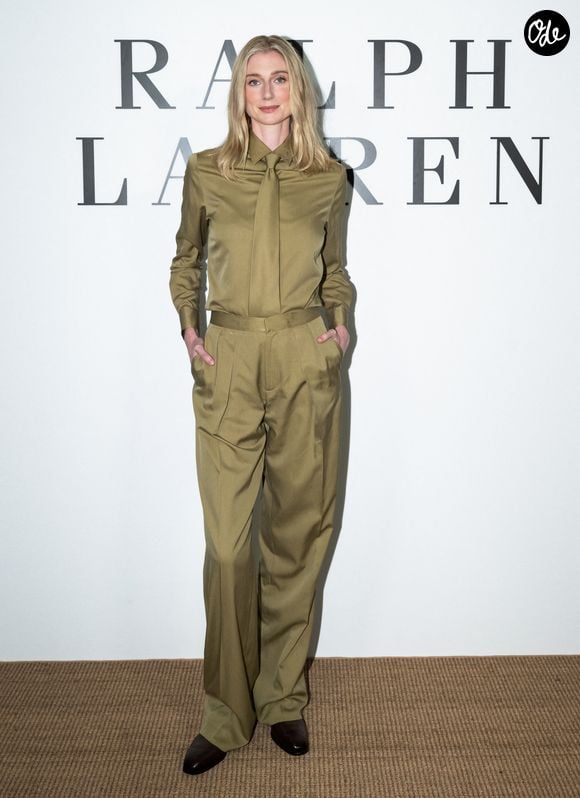 Elizabeth Debicki au défilé Ralph Lauren, collection prêt-à-porter printemps/été 2027 à New York, le 9 septembre 2026. Crédit photo : BFA.com / Backgrid USA / Bestimage