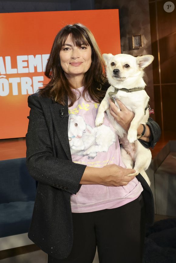 Exclusif - Valérie Perrin sur plateau de l'émission "Animalement Vôtre" présentée par B.Montiel et diffusée le 22 mars 2026 sur France 3, à Paris, France, le 2 décembre 2025. © Jack Tribeca/Bestimage