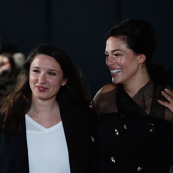 Alice Vaillant, Ashley Graham - Défilé de mode Femmes Printemps/Eté 2025 "Vaillant" (marque créée par Alice Vaillant, fille d'A. Roumanoff) à la poste du Louvre à Paris, France, le 24 septembre 2024. © Christophe Clovis / Bestimage