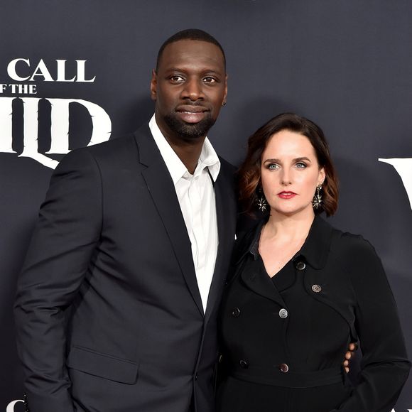 Omar Sy et sa femme Hélène à la première du film "The Call of the Wild" à Los Angeles, le 13 février 2020.
