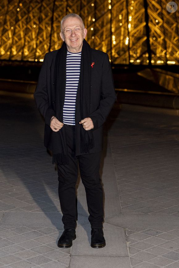 Jean-Paul Gaultier - Photo Call du « Le Grand Diner du Louvre « lors de la Fashion Week  à Paris le 5 mars 2025. © Olivier Borde /Bestimage