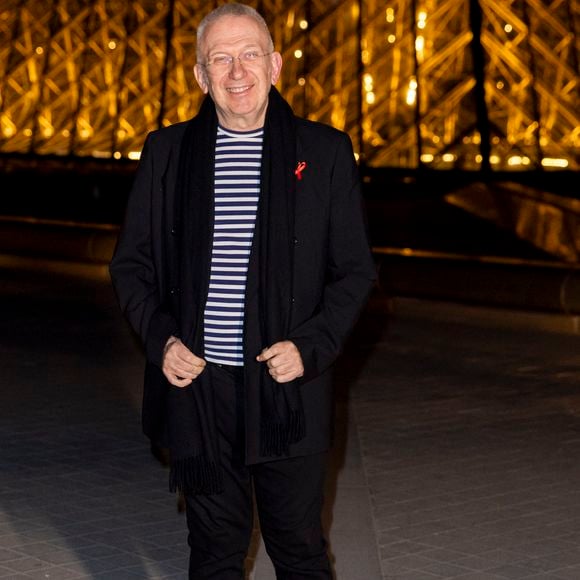 Jean-Paul Gaultier - Photo Call du « Le Grand Diner du Louvre « lors de la Fashion Week  à Paris le 5 mars 2025. © Olivier Borde /Bestimage