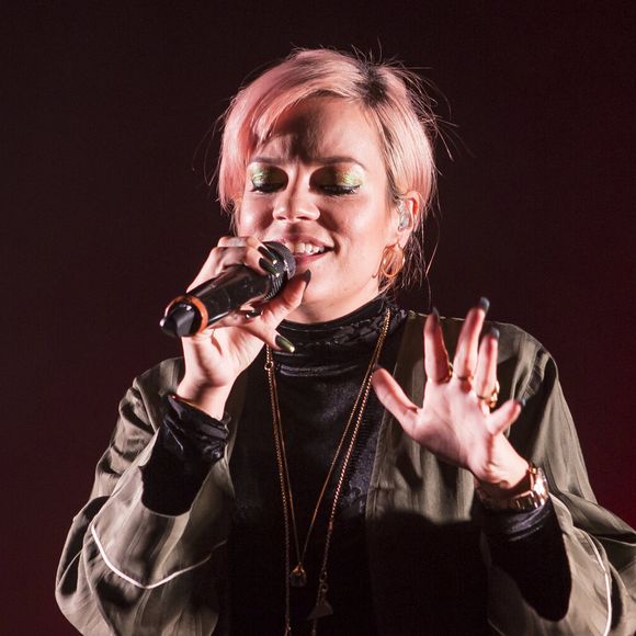 Lily Allen en concert au Knust à Hambourg, le 5 avril 2018. 
Action Press / Bestimage