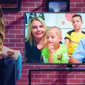 Tatiana Silva lors de la 32ème édition du Télévie, l'opération de récolte de dons de RTL Belgium au profit du Fonds de la recherche scientifique (FNRS) pour aider la lutte contre la leucémie et le cancer.
Belgique, Bruxelles, le 19 septembre 2020