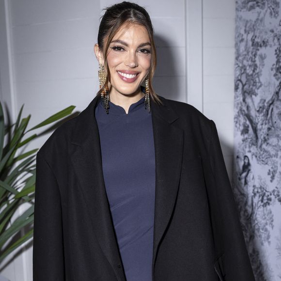Iris Mittenaere lors du dîner Dior X Madame Figaro à La Terrasse by Albane sur le toit de l'hôtel Marriott en marge du 78ème Festival International du Film de Cannes, France, le 17 mai 2025. © Olivier Borde/Bestimage