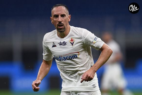 Franck Ribery lors du match de football, Inter Milan vs Fiorentina, Série A à Milan, le 22 juillet 2020.

© Image Sport / Panoramic / Bestimage