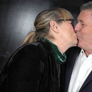 Christine Bravo avec son mari Stéphane Bachot à Paris, le 16 janvier 2023.

© Cédric Perrin/Bestimage