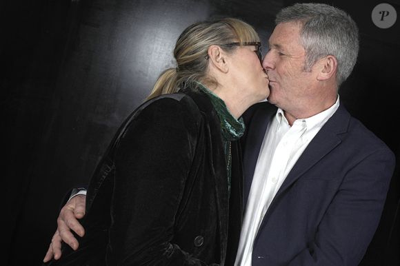 Christine Bravo avec son mari Stéphane Bachot à Paris, le 16 janvier 2023.

© Cédric Perrin/Bestimage