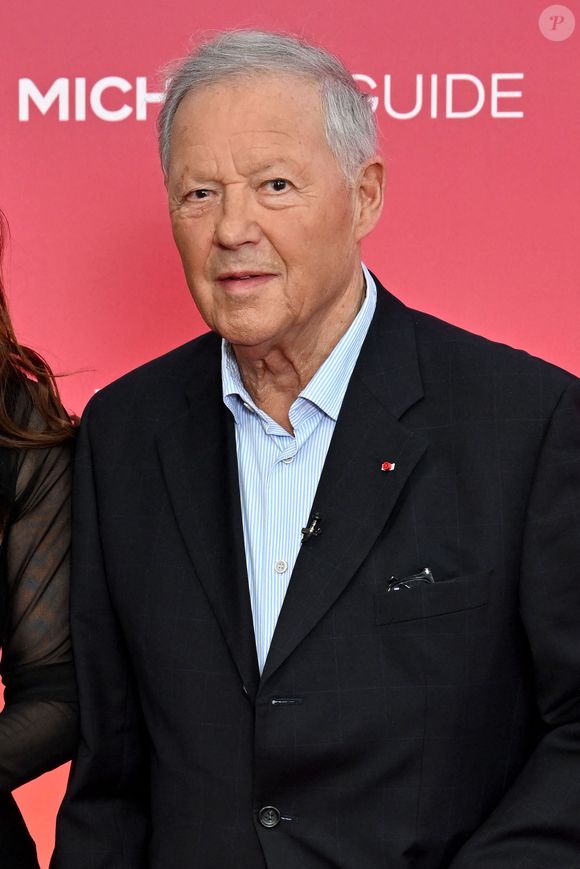 Le chef Georges Blanc - Cérémonie des remises des Etoiles Michelin 2026 au Grimaldi Forum à Monaco le 16 mars 2026. 1 étoile, 7 nouveaux 2 étoiles et 1 nouveau 3 étoiles pour l'édition 2026 © Bruno Bebert/Bestimage