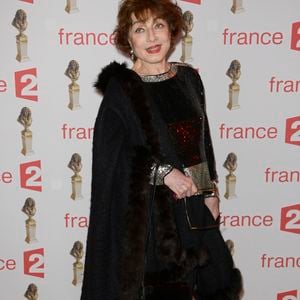 Judith Magre lors de la soirée de la 28ème Nuit des Molières au théâtre des Folies Bergère à Paris. Le 23 mai 2016

© Coadic Guirec / Bestimage