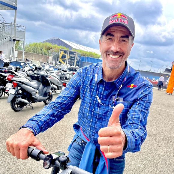 Luc Alphand - Personnalités lors des 24 Heures du Mans le 10 juin 2023. © Fabien Faure / Bestimage