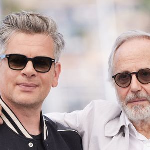 Benjamin Biolay, Fabrice Luchini - Photocall du film "Marcello Mio" (Compétition) lors du 77ème Festival International du Film de Cannes (14 - 25 mai 2024), le 22 mai 2024. 
© Moreau / Jacovides / Bestimage