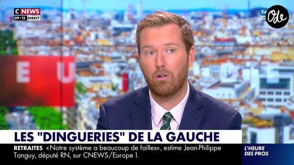 Il intervient aussi dans L’Heure des pros comme éditorialiste spécialisé dans l’actualité politique.

Thomas Bonnet, chroniqueur sur l'antenne de "CNews", a annoncé qu'il allait devenir papa. Capture d'écran CNews