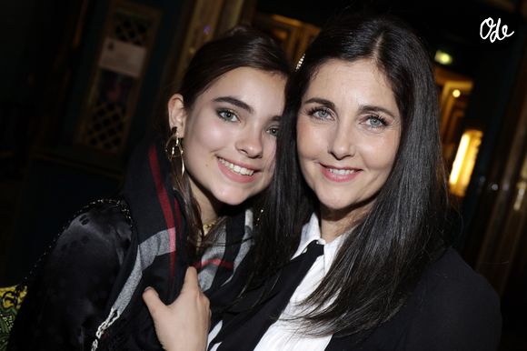 Cristiana Reali et sa fille Toscane Huster lors de la 31ème cérémonie des Molières 2019 aux Folies Bergère à Paris, France, le 13 mai 2019. © Cédric Perrin/Bestimage