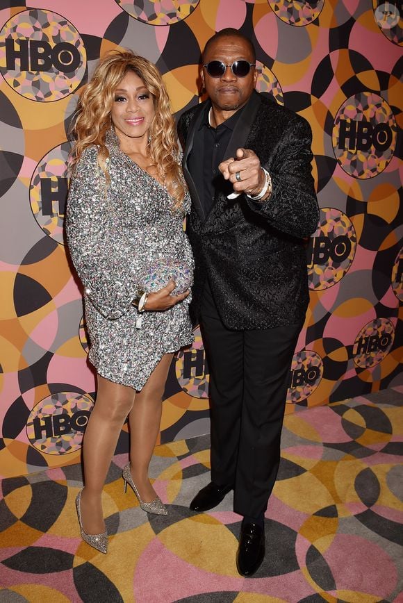 Virginia MacDonald, T.K. Carter - After-party 2020 HBO de la 77ème cérémonie annuelle des Golden Globe Awards au Beverly Hilton Hotel à Los Angeles, le 5 janvier 2020.
