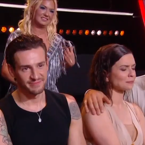 Lucie Bernardoni et Christophe Licata lors du prime 3 de "Danse avec les stars 2026" sur TF1 le 13 février 2026.