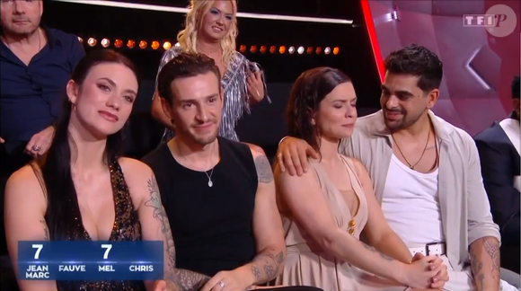 Lucie Bernardoni et Christophe Licata lors du prime 3 de "Danse avec les stars 2026" sur TF1 le 13 février 2026.