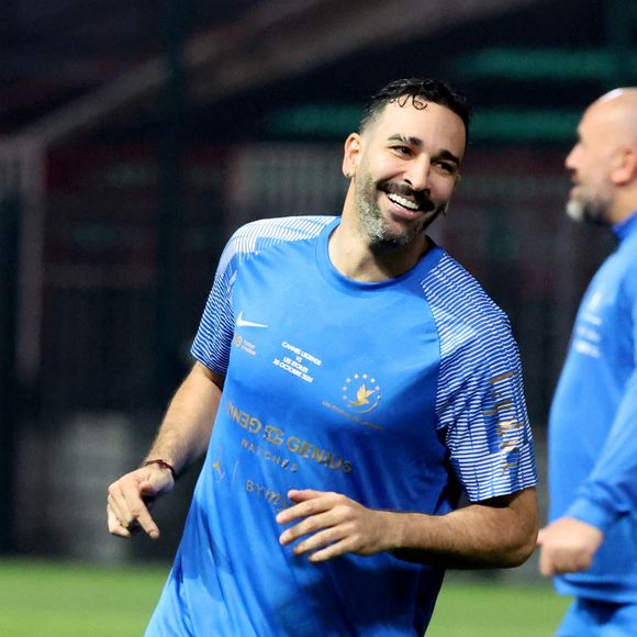 Adil Rami durant la première édition du " match des légendes " opposant l'équipe des Légendes le 30 octobre 2025. 
Photo par Dominique Jacovides / Bruno Bebert / Bestimage