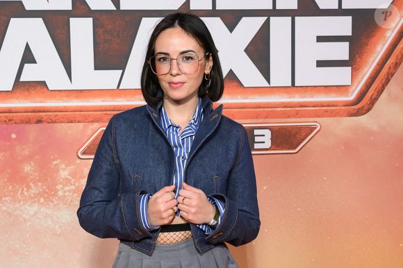 Agathe Auproux assiste au gala européen de Marvel Studios Guardians of the Galaxy. Vol 3 au Marvel Avengers Campus à Disneyland Paris le samedi à Disneyland Paris le 22 avril 2023 à Paris, France. Photo by Laurent Zabulon/ABACAPRESS.COM