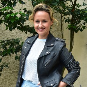 Caroline Roux - Conférence de presse de l'opération "La flamme Marie Claire" à l'hôtel Le Marois à Paris le 15 juin 2015. JLPPA / Bestimage