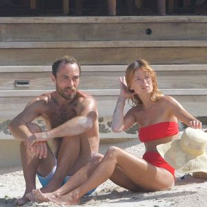 James Middleton et sa fiancée Alizée Thevenet en vacances à Saint Barthélemy le 2 janvier 2020. Agence / Bestimage