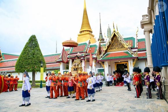 Couronnement du roi Rama X à Bangkok en Thaïlande, le 4 mai 2019.