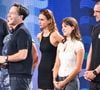 Manon Bousquet (fille de L.Manaudou et F.Bousquet) - Jean-Luc Manaudou, sa femme Olga, Elsa Bois, Nicolas Manaudou - Hommage à Florent Manaudou lors des Championnats d'Europe de natation au centre aquatique olympique à Saint-Denis le 15 août 2026
© Baptiste Autissier / PsnewZ / Bestimage