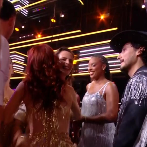 Danse avec les stars : Ce moment de complicité entre Elsa Bois et Florent Manaudou est passé inaperçu - capture d'écran TF1