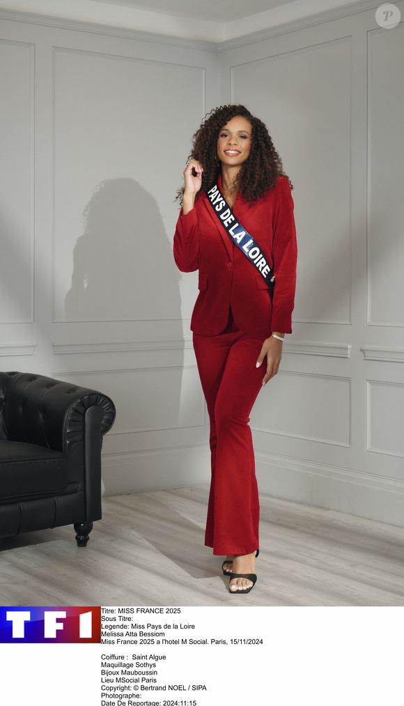 Melissa Atta-Bessiom, Miss Pays de la Loire 2024 en route pour Miss France 2025.