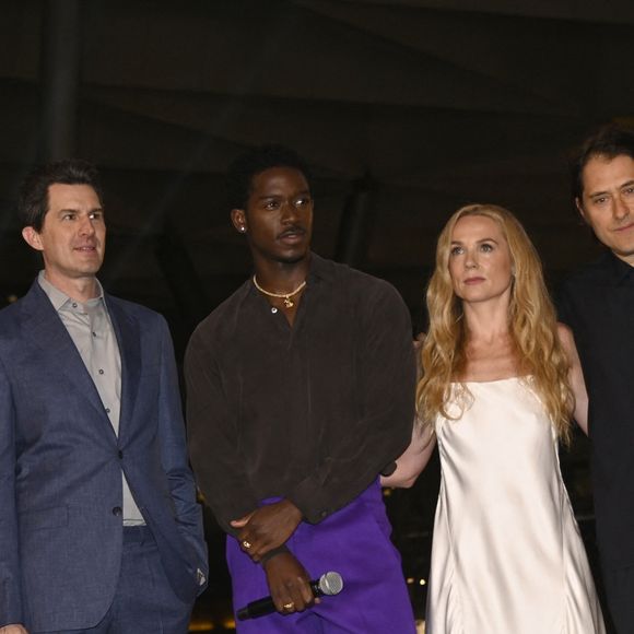 Brad Pitt, Joseph Kosinski, Damson Idris, Kerry Condon et le producteur Jeremy Kleiner - Première du film "F1:The Movie" à Mexico, le 9 juin 2025. © Carlos Tischler/eyepix via ZUMA Press Wire / Bestimage