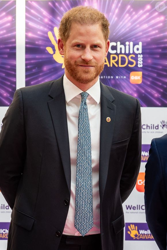 Le duc de Sussex arrive à la cérémonie annuelle des WellChild Awards 2023 au Hurlingham Club à Londres.  Le 7 septembre 2023. Photo by Aaron Chown/PA Photos/ABACAPRESS.COM