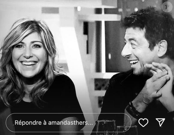 Patrick Bruel et Amanda Sthers mis à l'honneur sur Instagram (Capture Instagram).